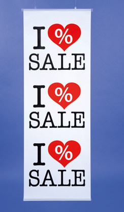 affiche 'I % SALE'