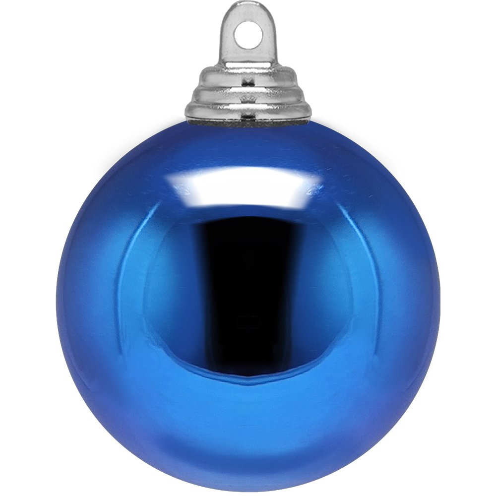 kerstbal 6cm 12st bl.blauw