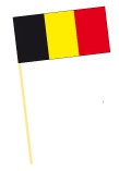 vlaggen op steel 'België'