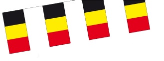vlaggenguirlande 'België'