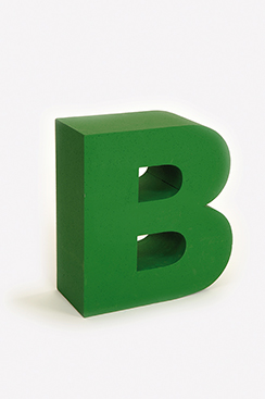 letter 'B' XXL