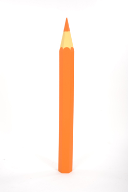 potlood hoekig