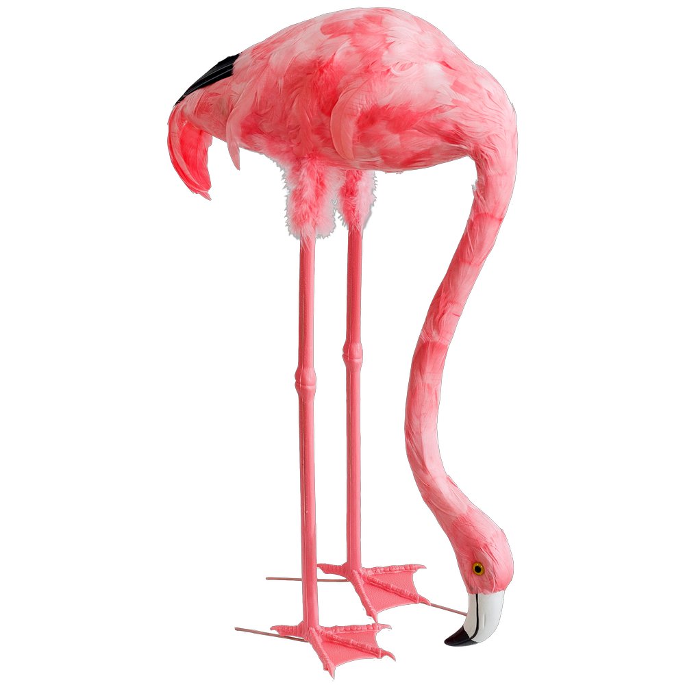 flamingo kop omlaag (groot)