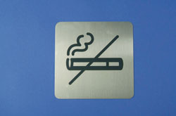 pictogram 'verboden te roken'