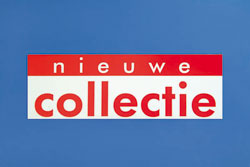 affiche 'nieuwe collectie'